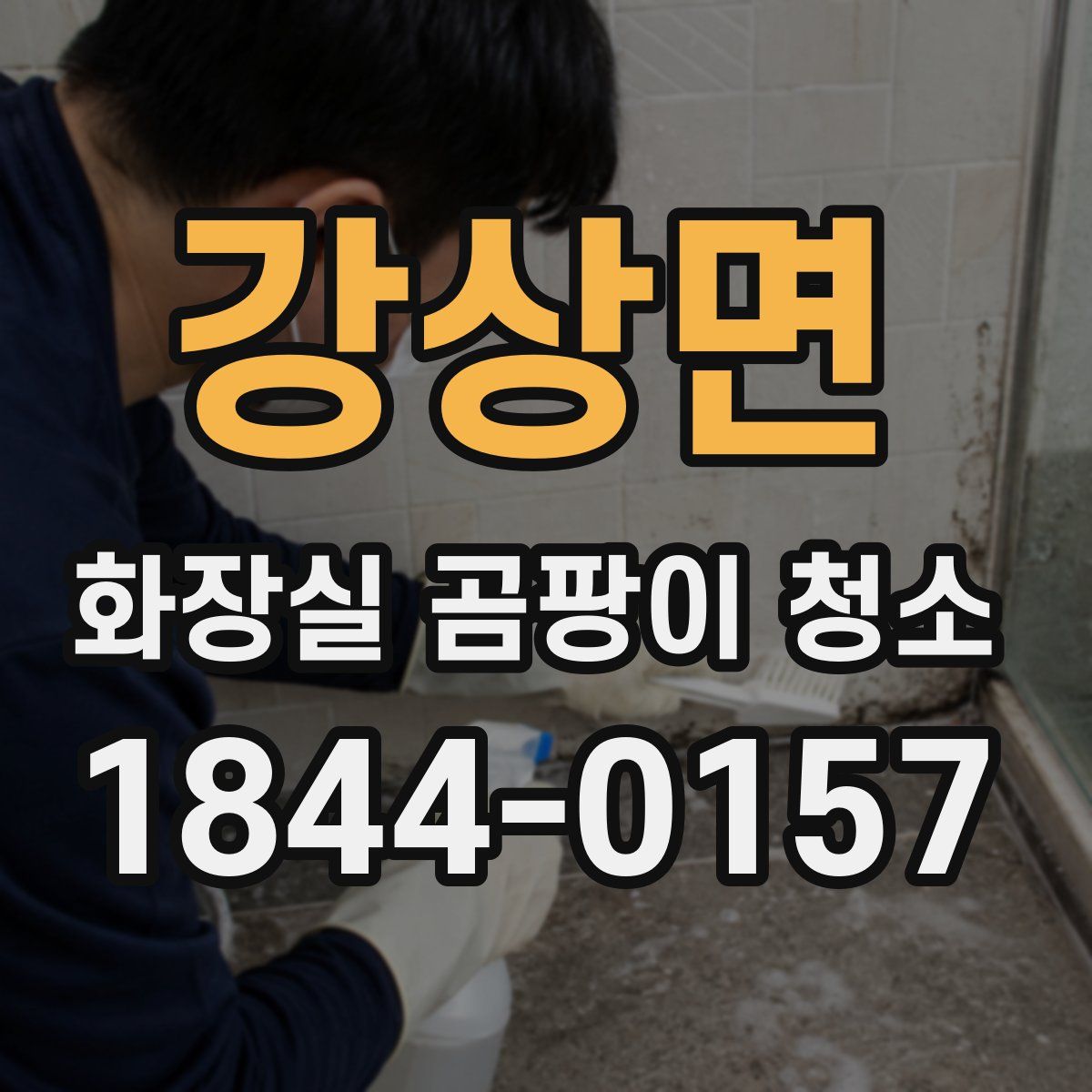 강상면 화장실 곰팡이 청소