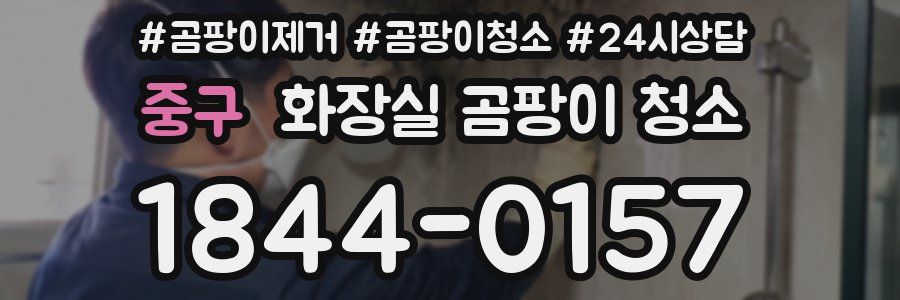 중구 화장실 곰팡이 청소