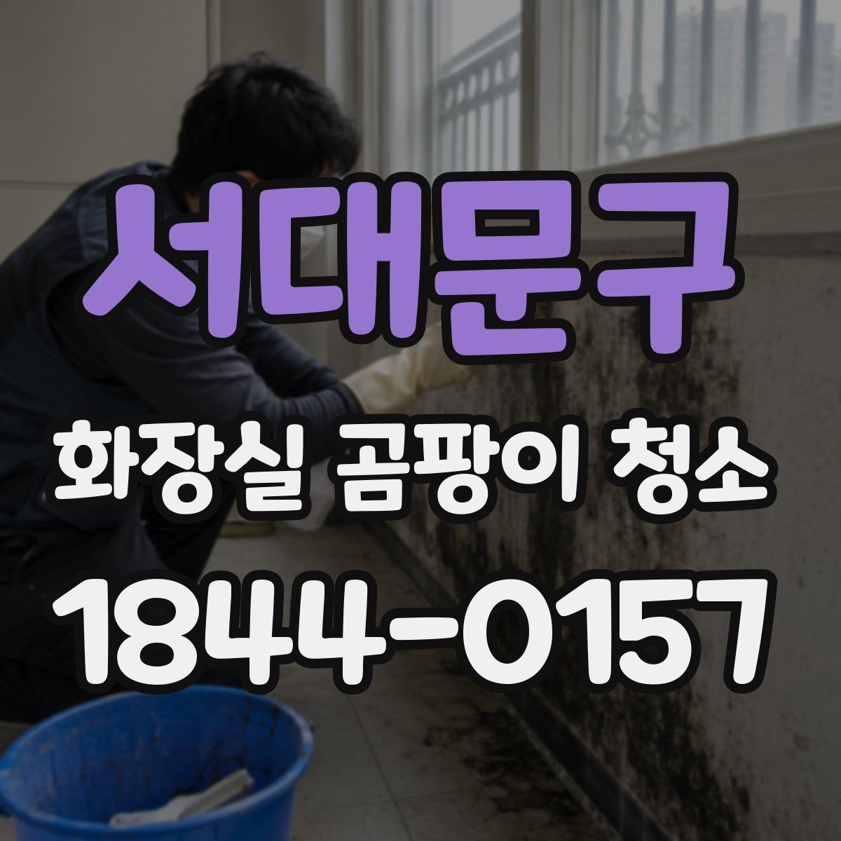 서대문구 화장실 곰팡이 청소