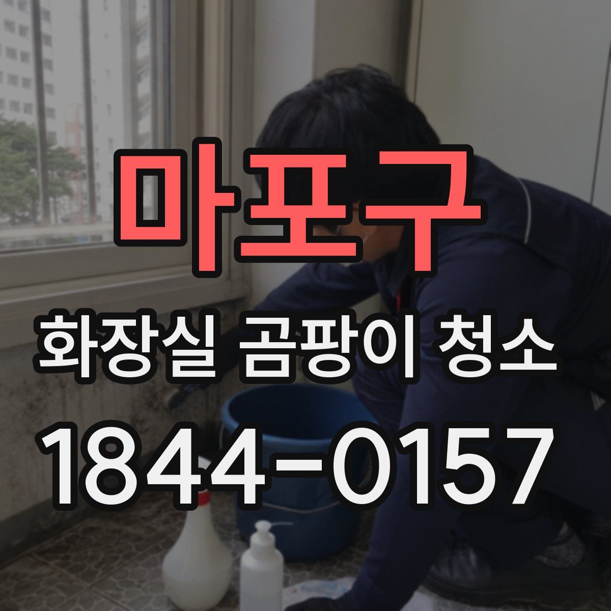 마포구 화장실 곰팡이 청소
