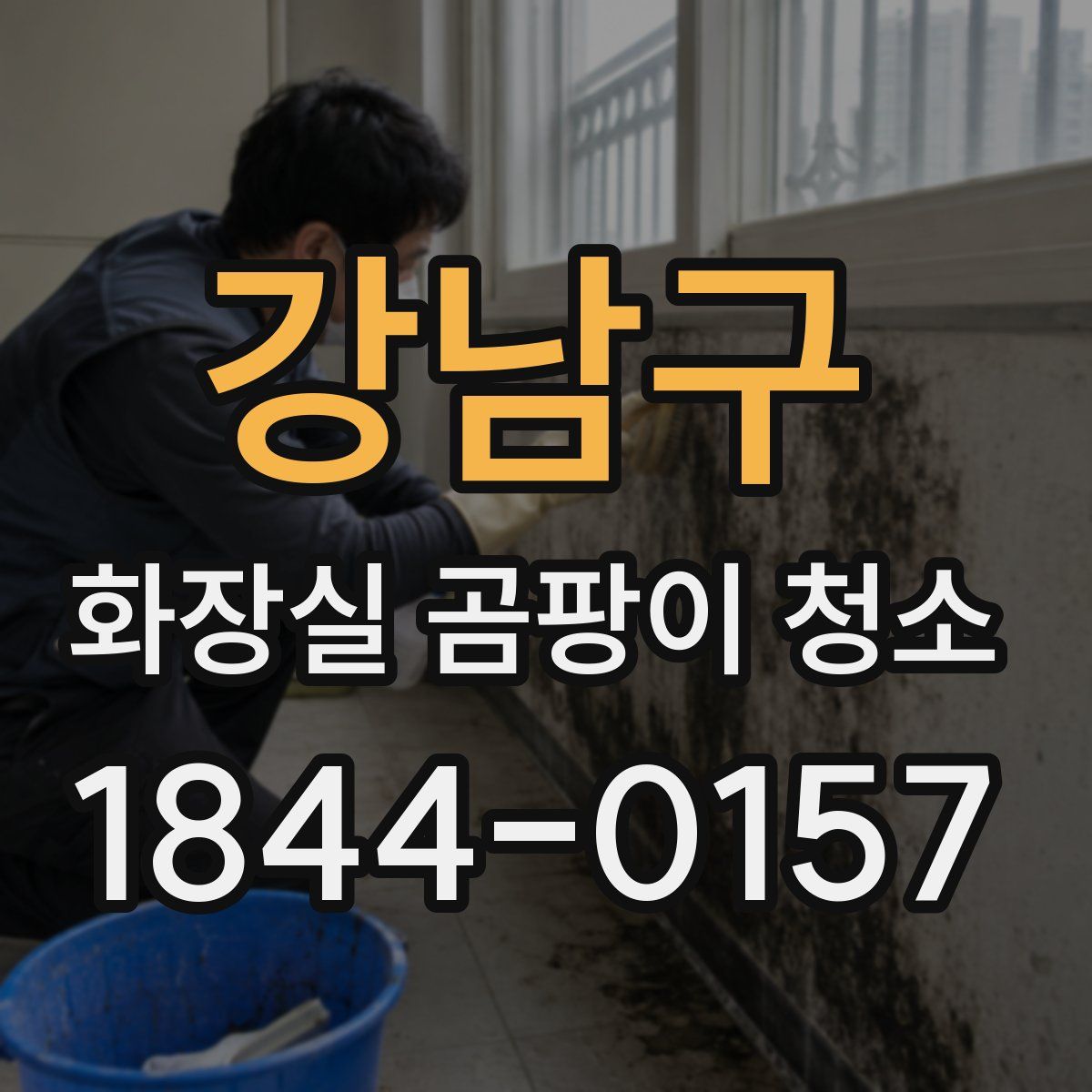 강남구 화장실 곰팡이 청소