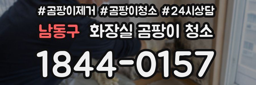 남동구 화장실 곰팡이 청소