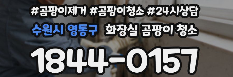 수원시 영통구 화장실 곰팡이 청소