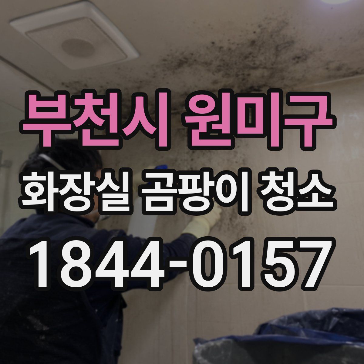 부천시 원미구 화장실 곰팡이 청소