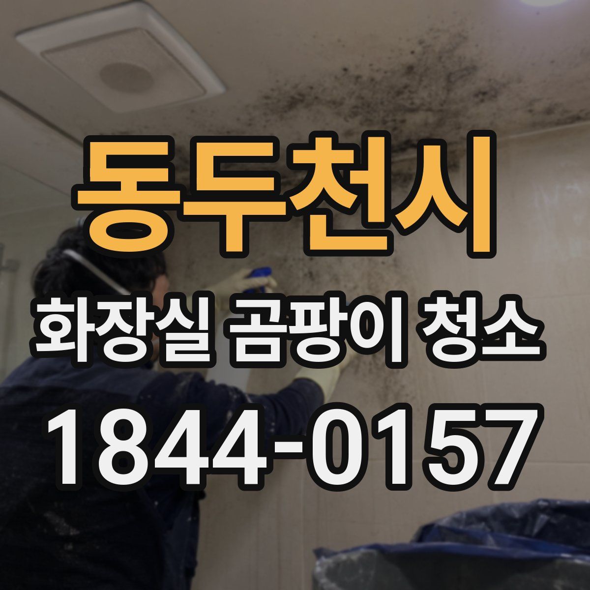 동두천시 화장실 곰팡이 청소