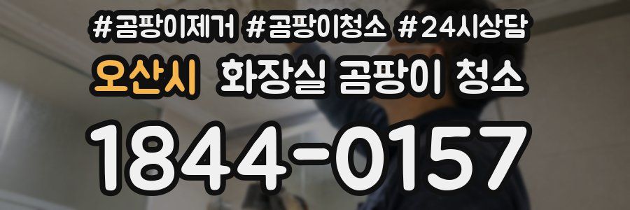 오산시 화장실 곰팡이 청소