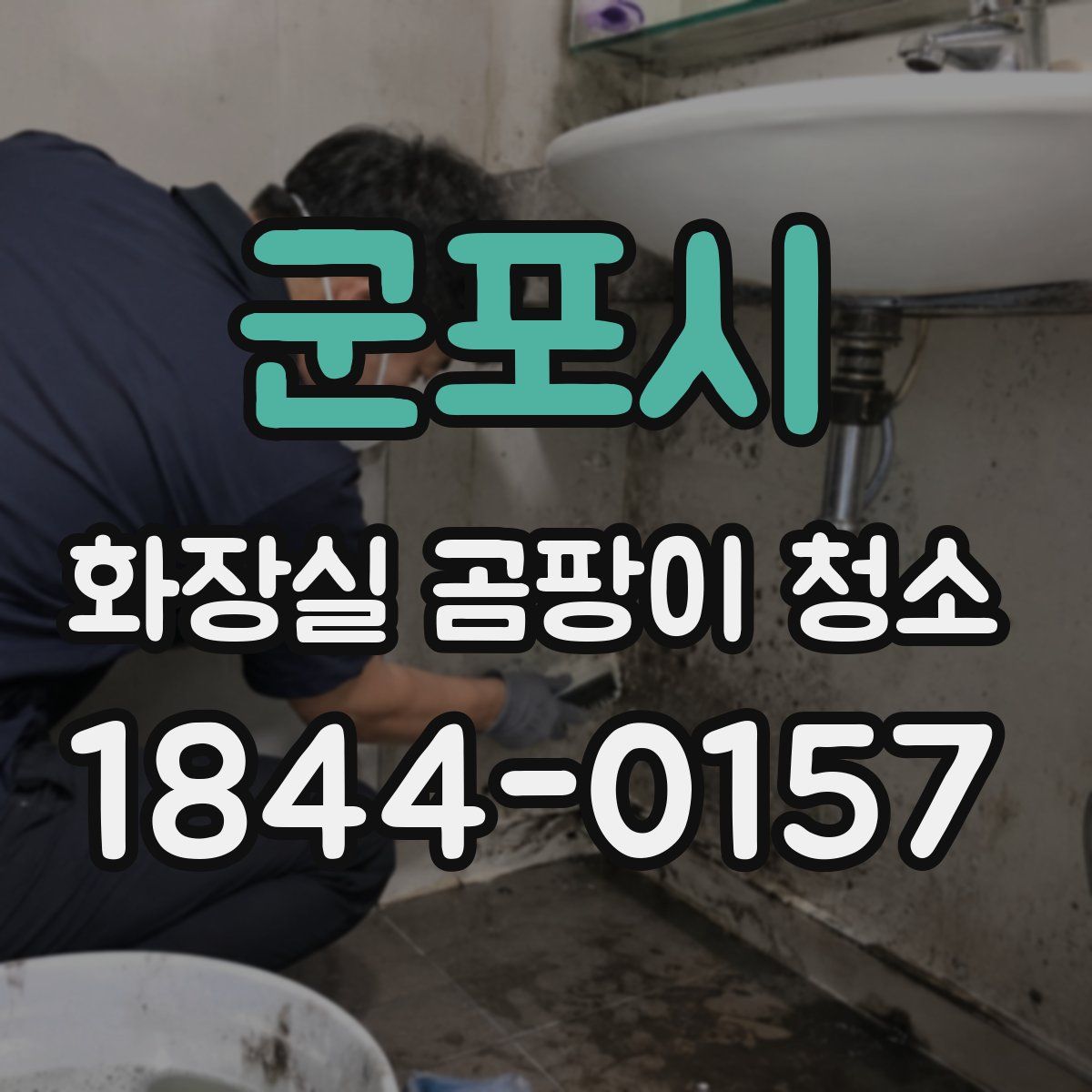 군포시 화장실 곰팡이 청소