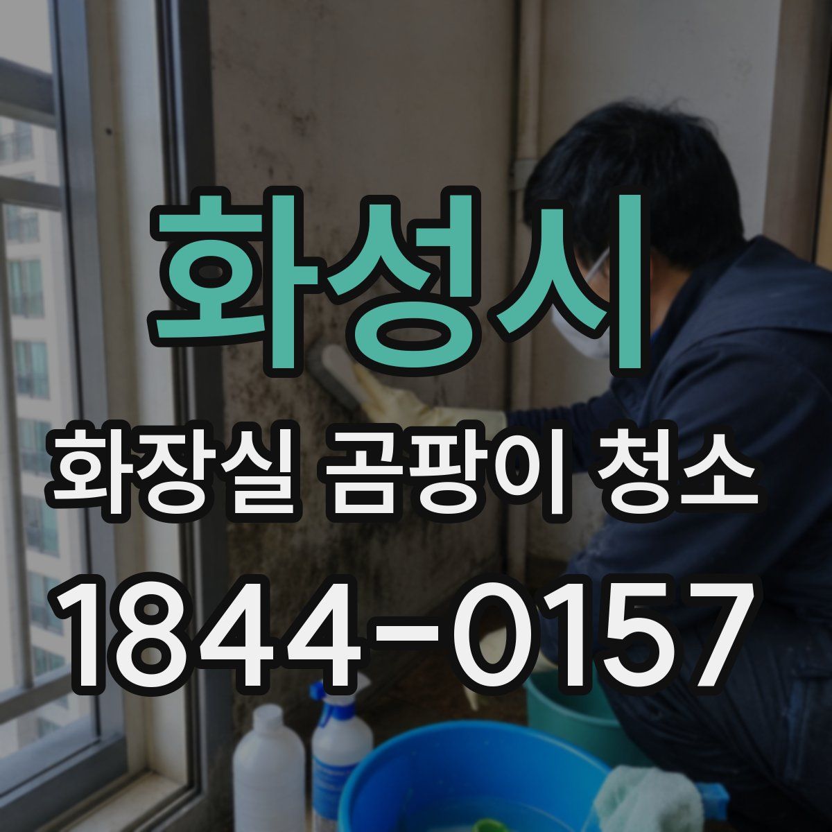 화성시 화장실 곰팡이 청소