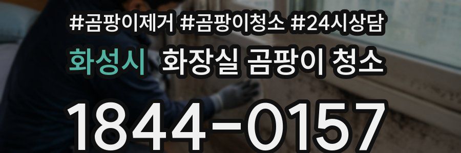 화성시 화장실 곰팡이 청소