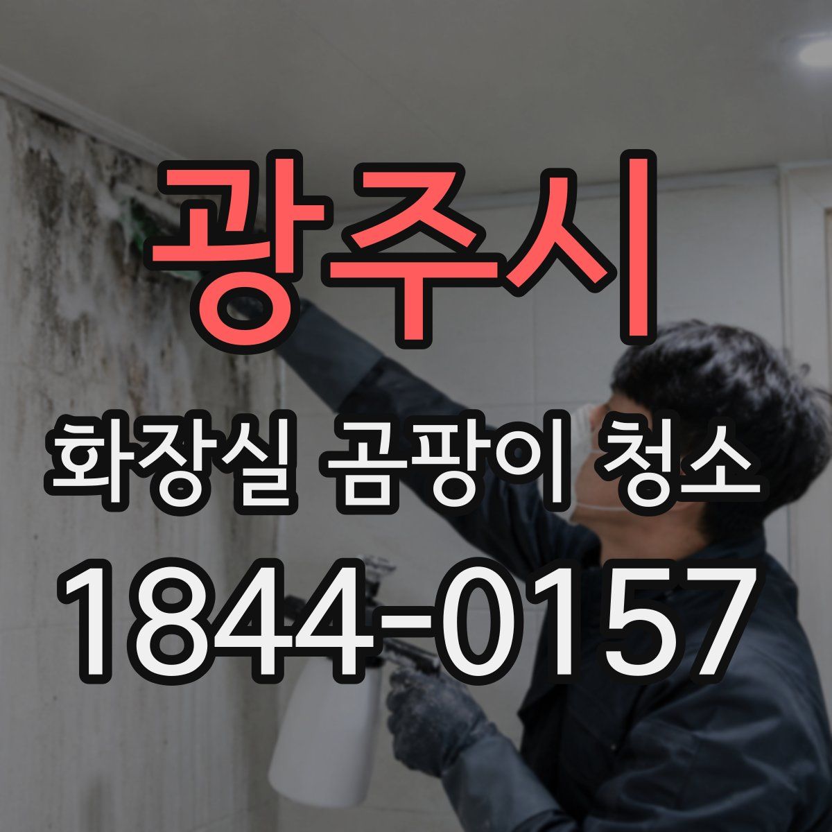 광주시 화장실 곰팡이 청소