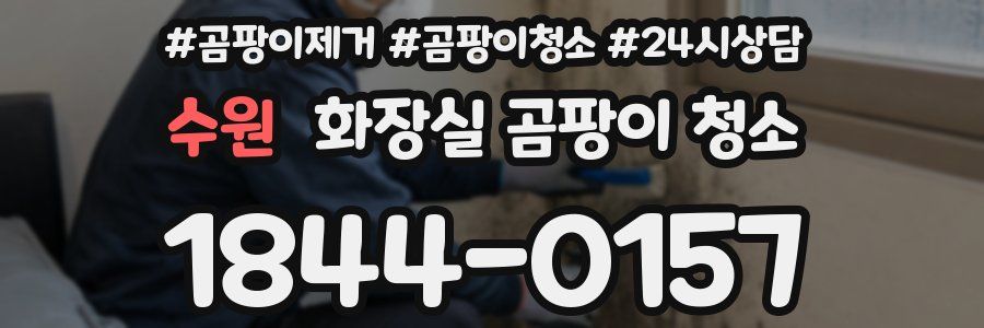수원 화장실 곰팡이 청소