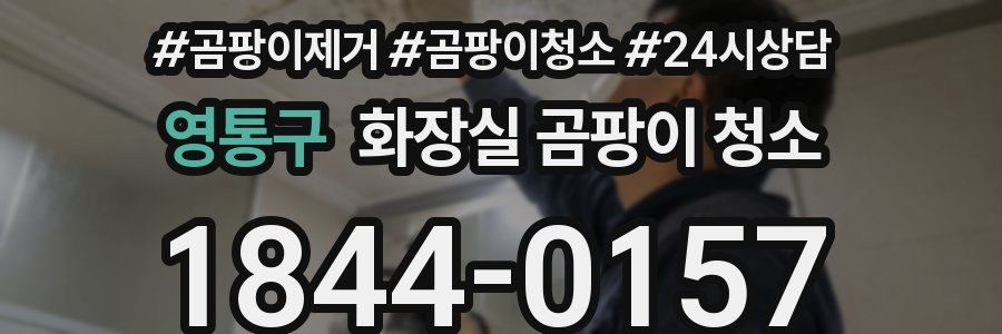 영통구 화장실 곰팡이 청소