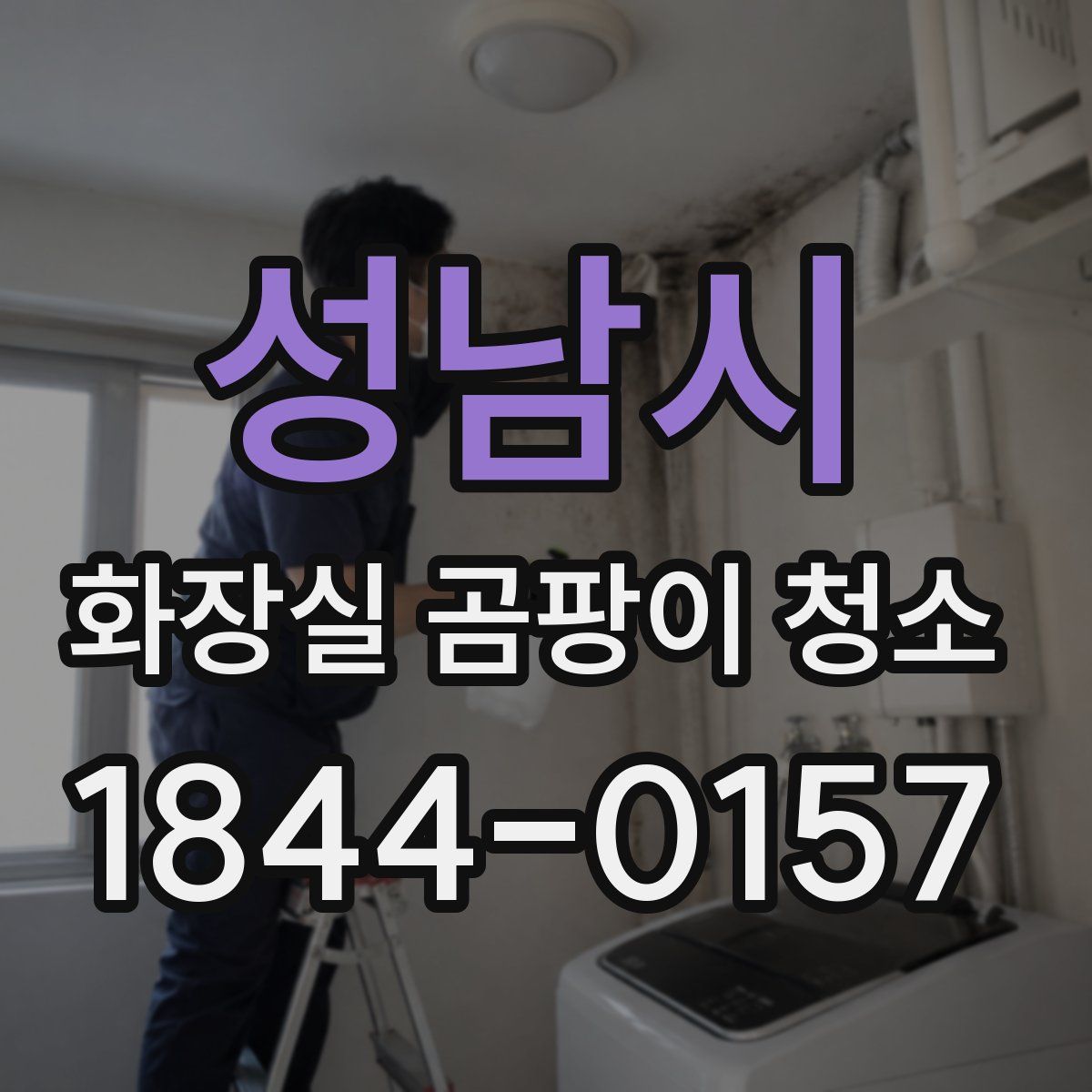 성남시 화장실 곰팡이 청소