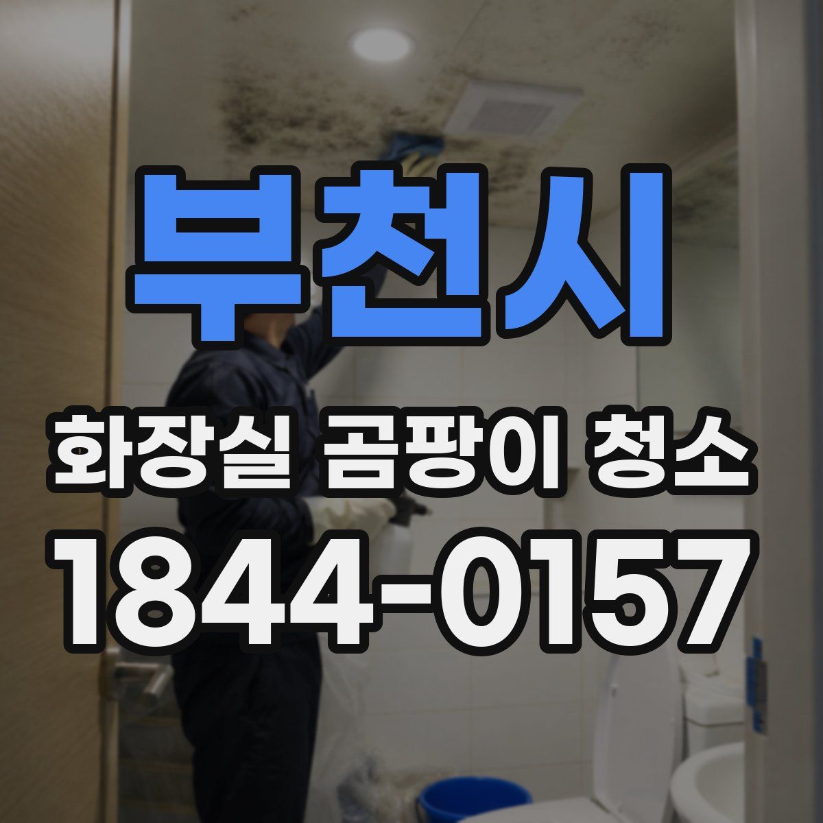 부천시 화장실 곰팡이 청소