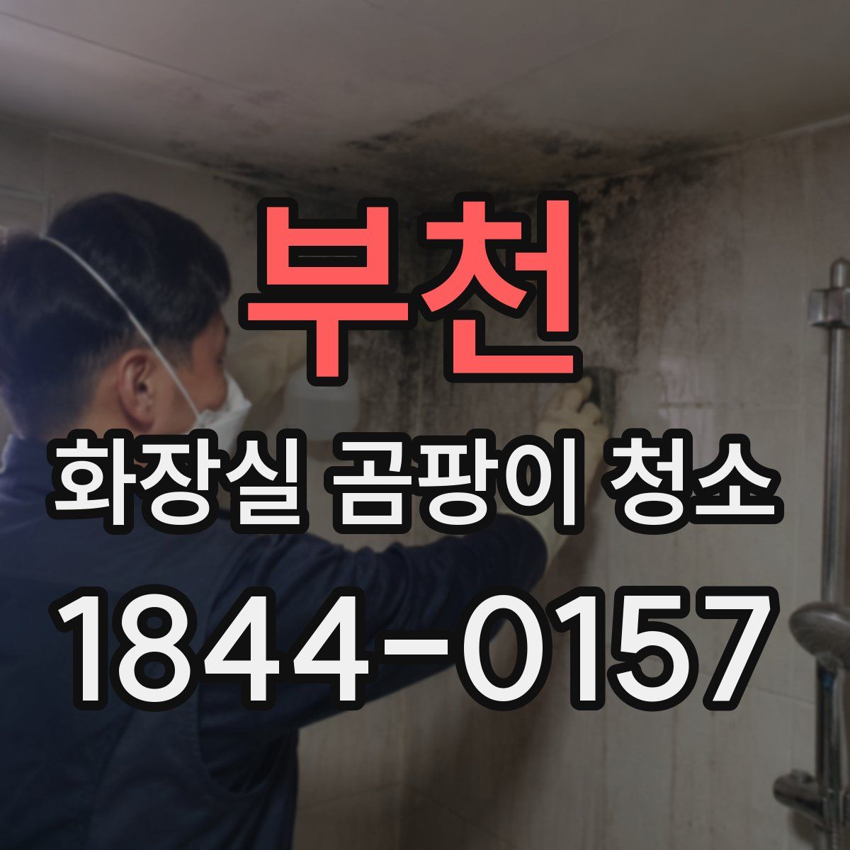 부천 화장실 곰팡이 청소