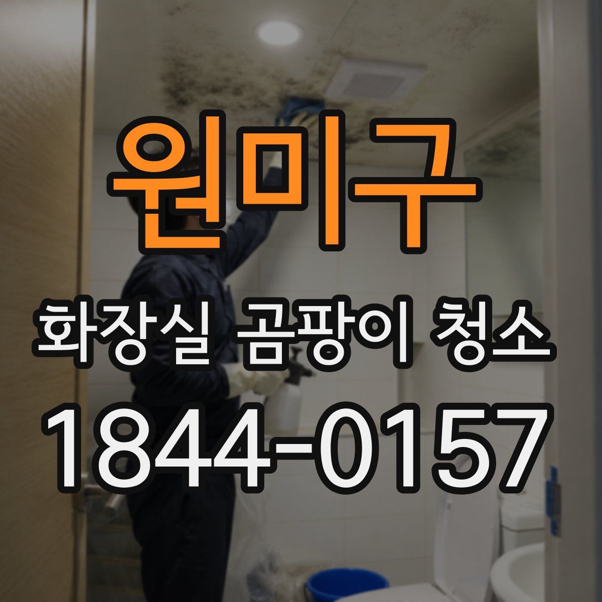 원미구 화장실 곰팡이 청소