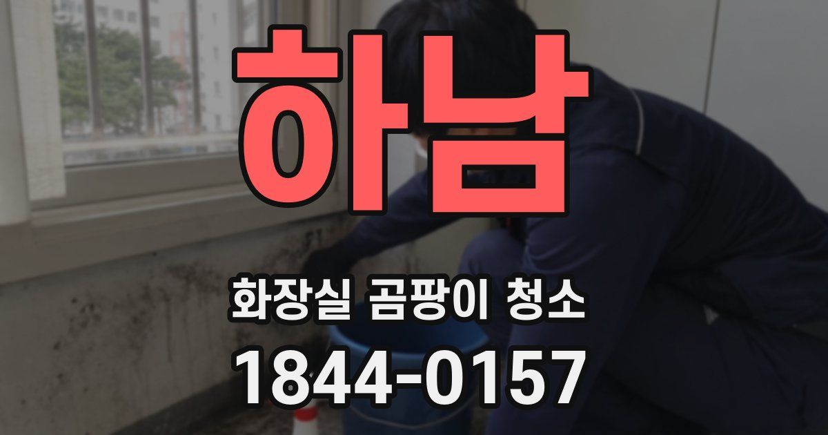 하남 화장실 곰팡이 청소