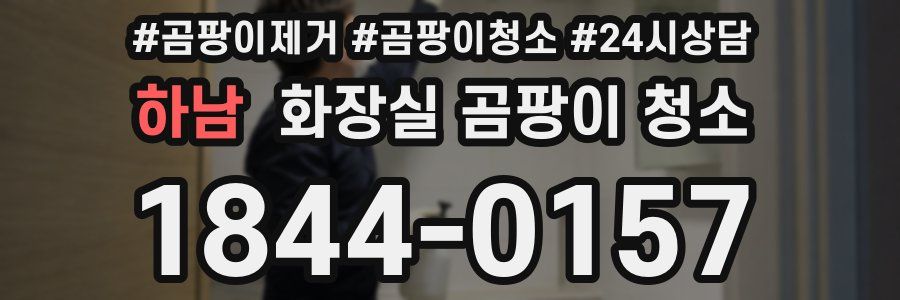 하남 화장실 곰팡이 청소