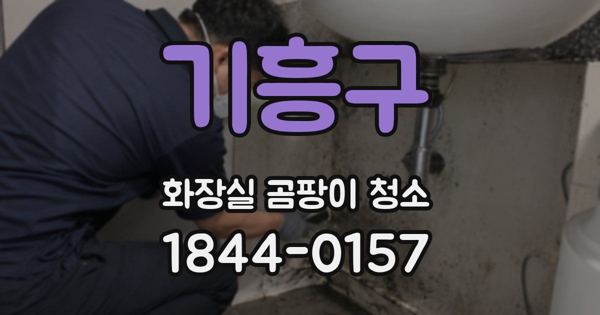 기흥구 화장실 곰팡이 청소