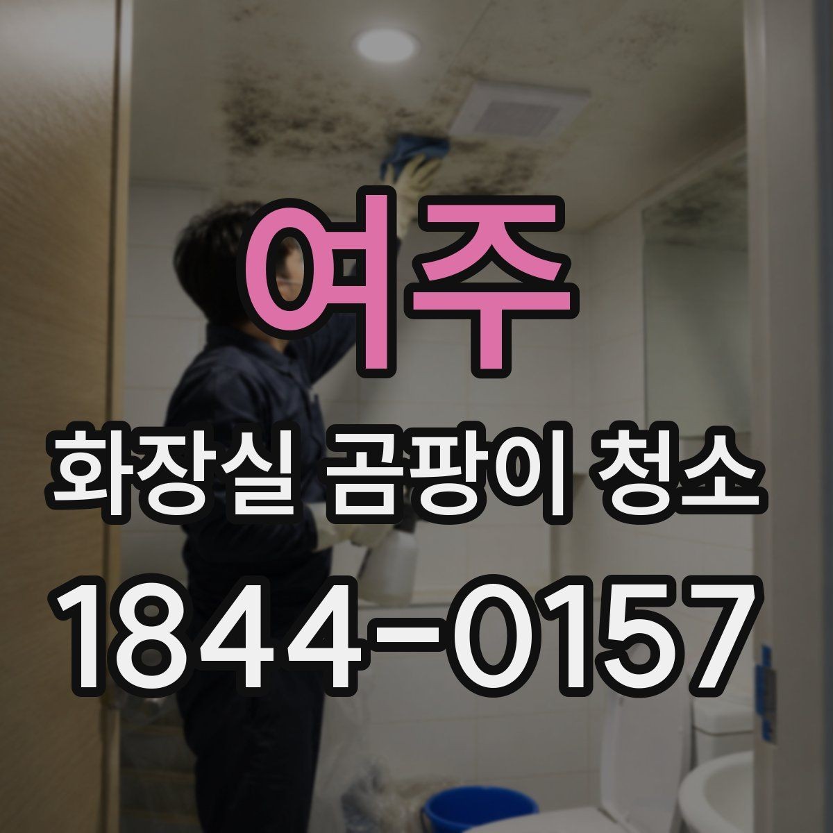 여주 화장실 곰팡이 청소 검은 얼룩이 남는 이유와 재발 예방