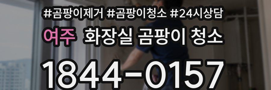 여주 화장실 곰팡이 청소