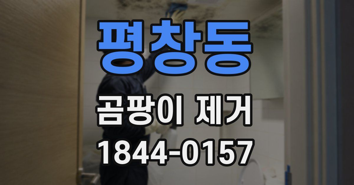 평창동 곰팡이 제거