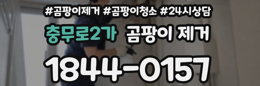 충무로2가 곰팡이 제거