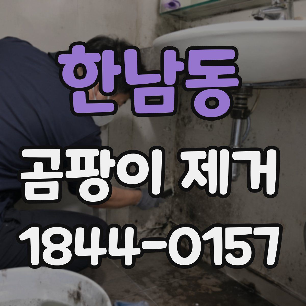 한남동 곰팡이 제거