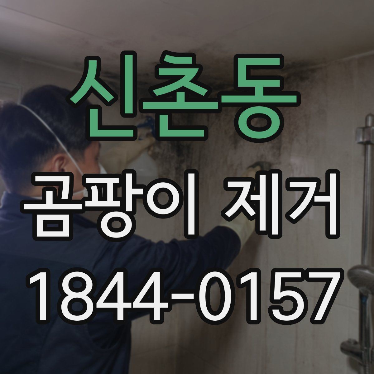 신촌동 곰팡이 제거 장비가 필요한 상황은 따로 있다