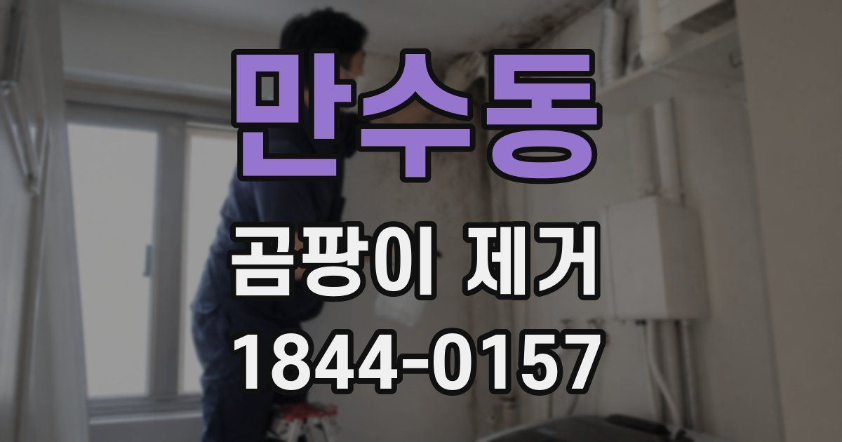 만수동 곰팡이 제거
