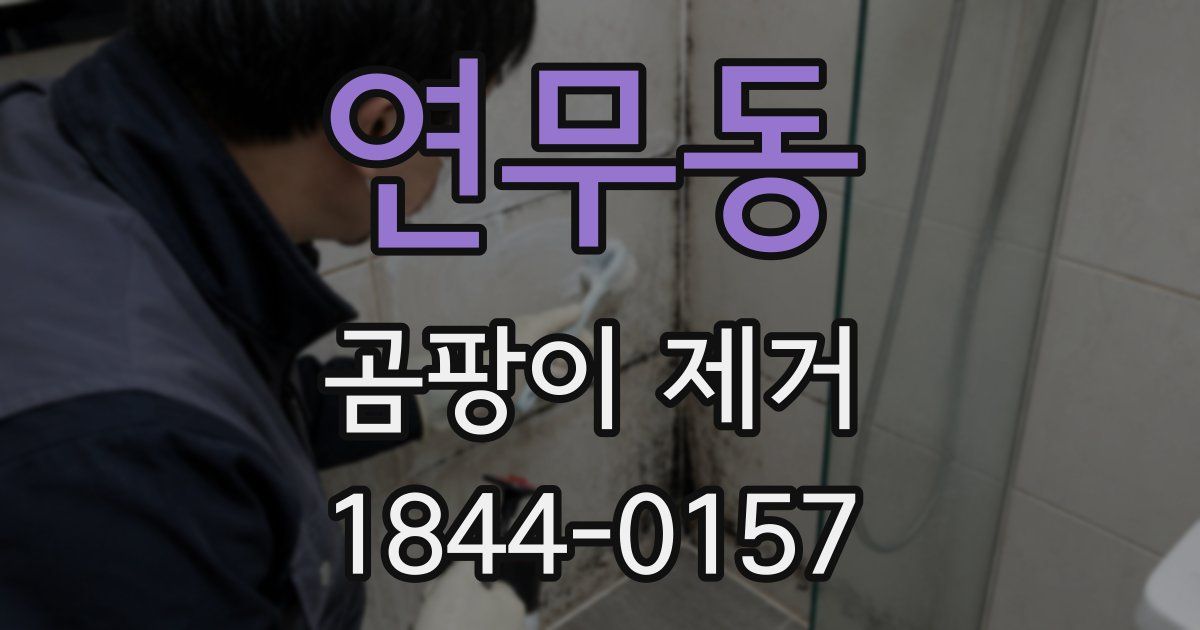 연무동 곰팡이 제거