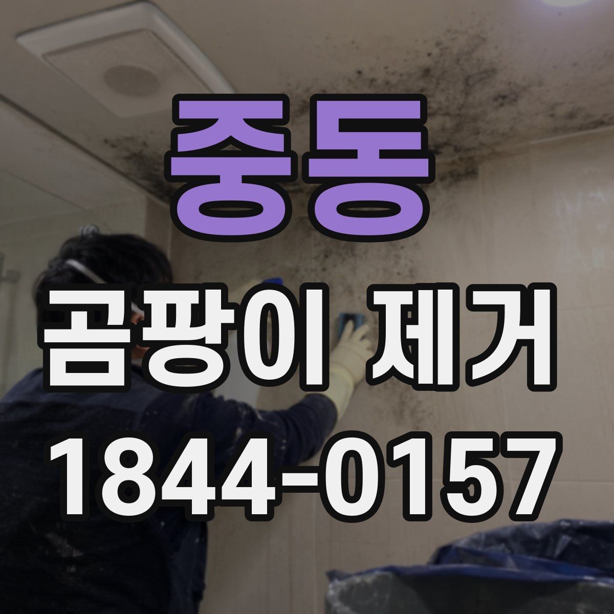 중동 곰팡이 제거 곰팡이 제거 후 재발 막는 건조 팁