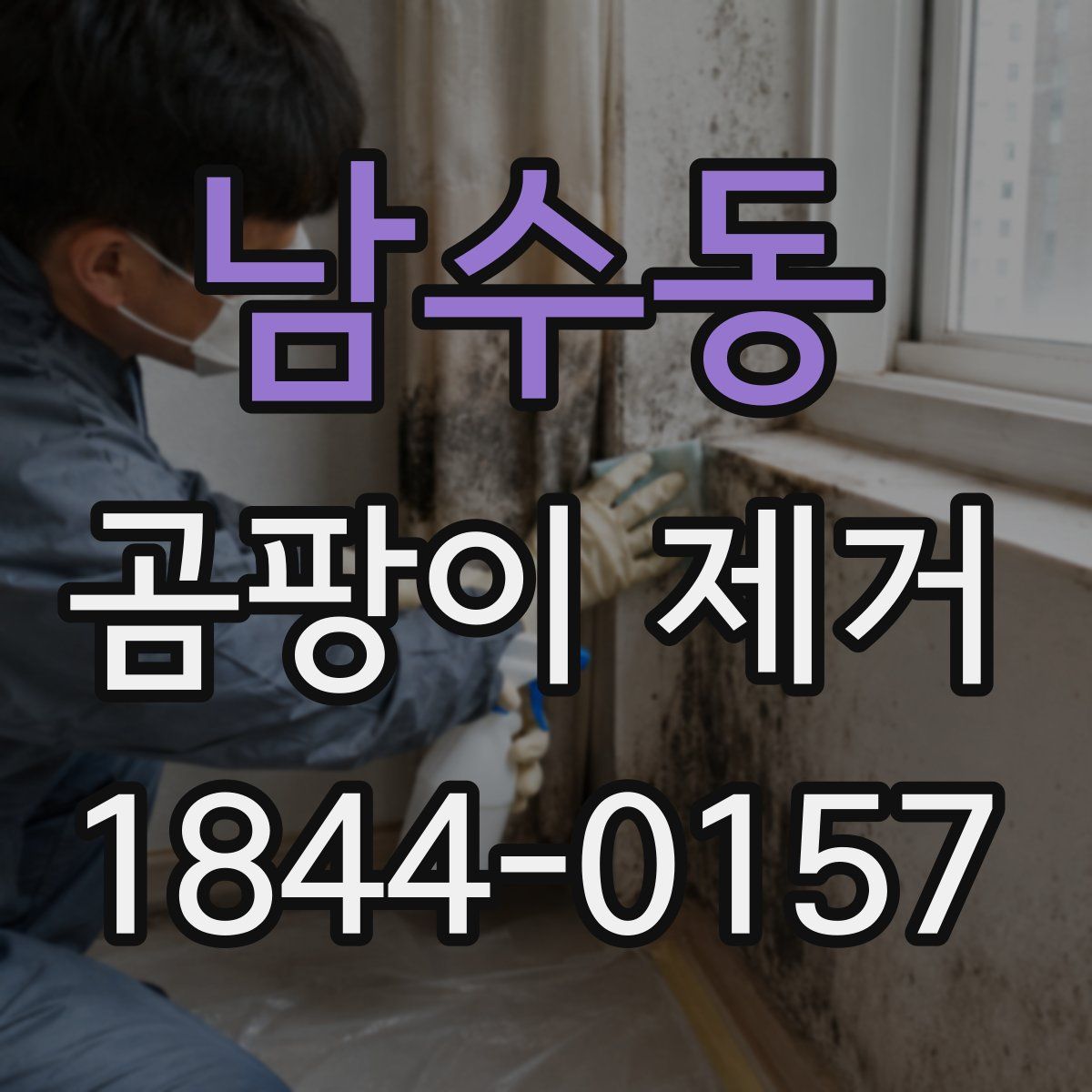 남수동 곰팡이 제거