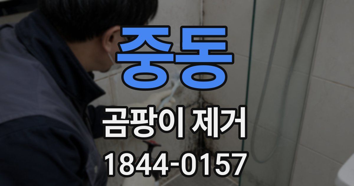 중동 곰팡이 제거