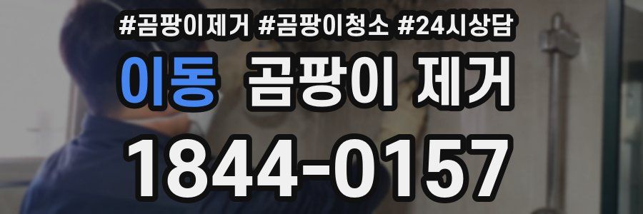 이동 곰팡이 제거