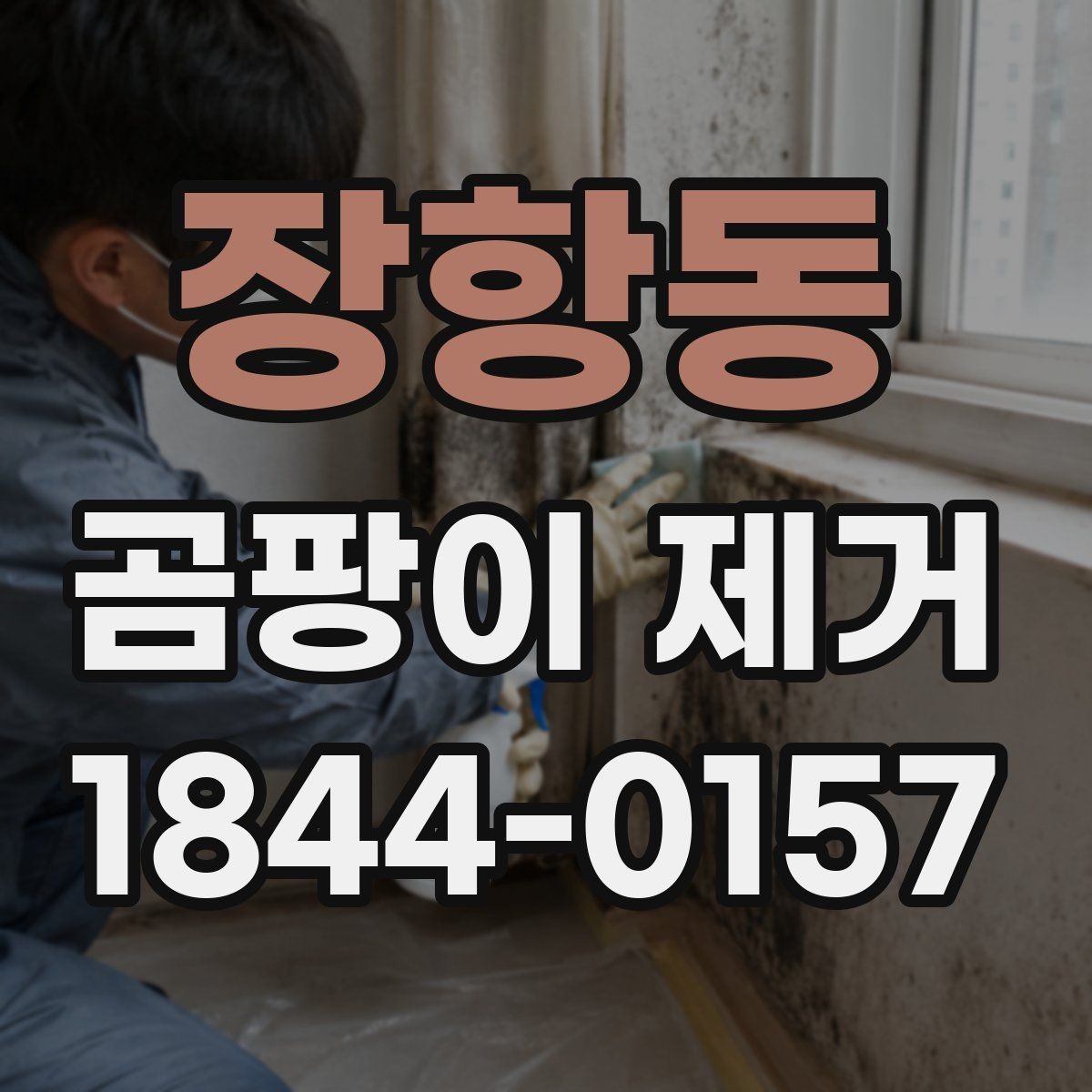 장항동 곰팡이 제거 욕실 실리콘 주변 번짐을 막는 법