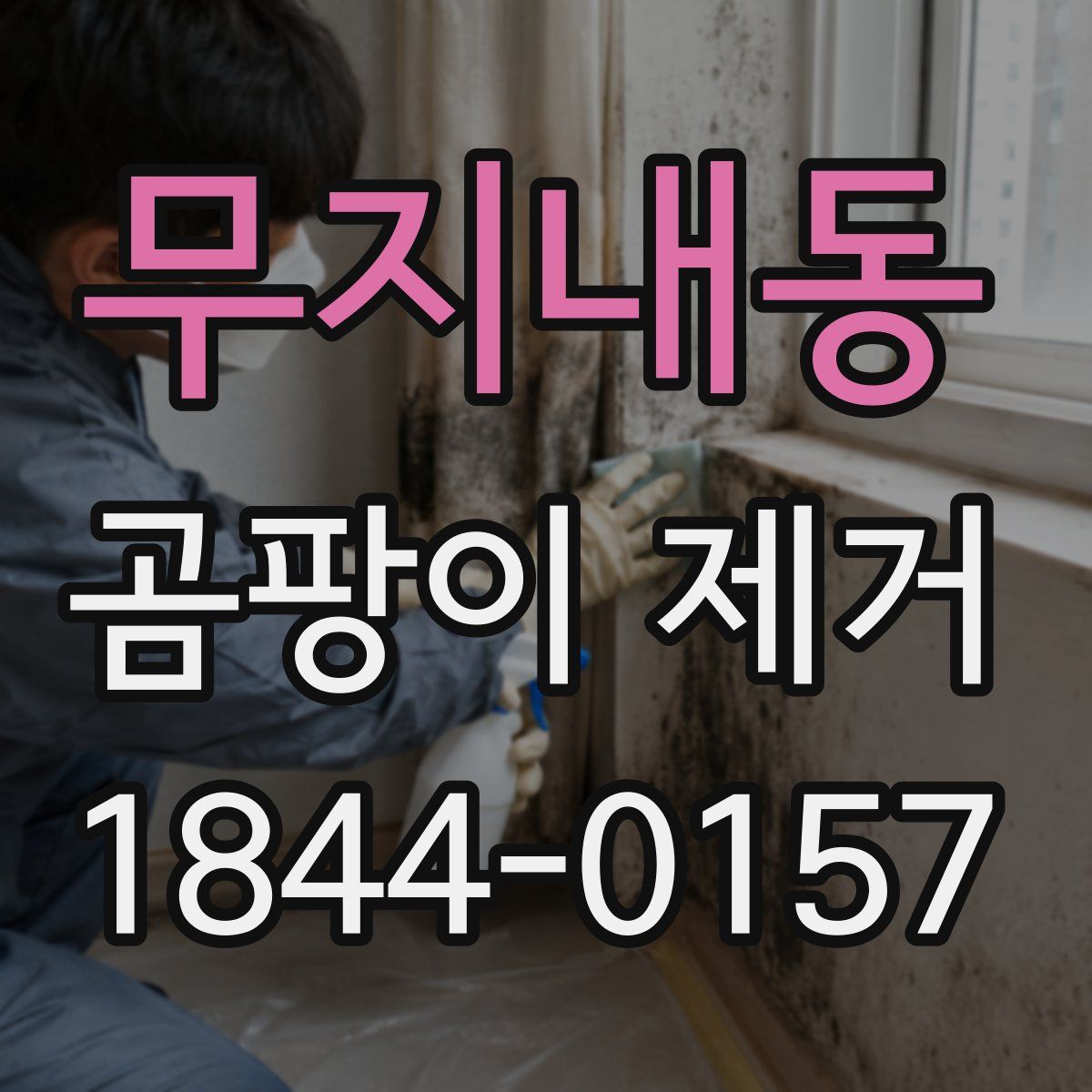 무지내동 곰팡이 제거