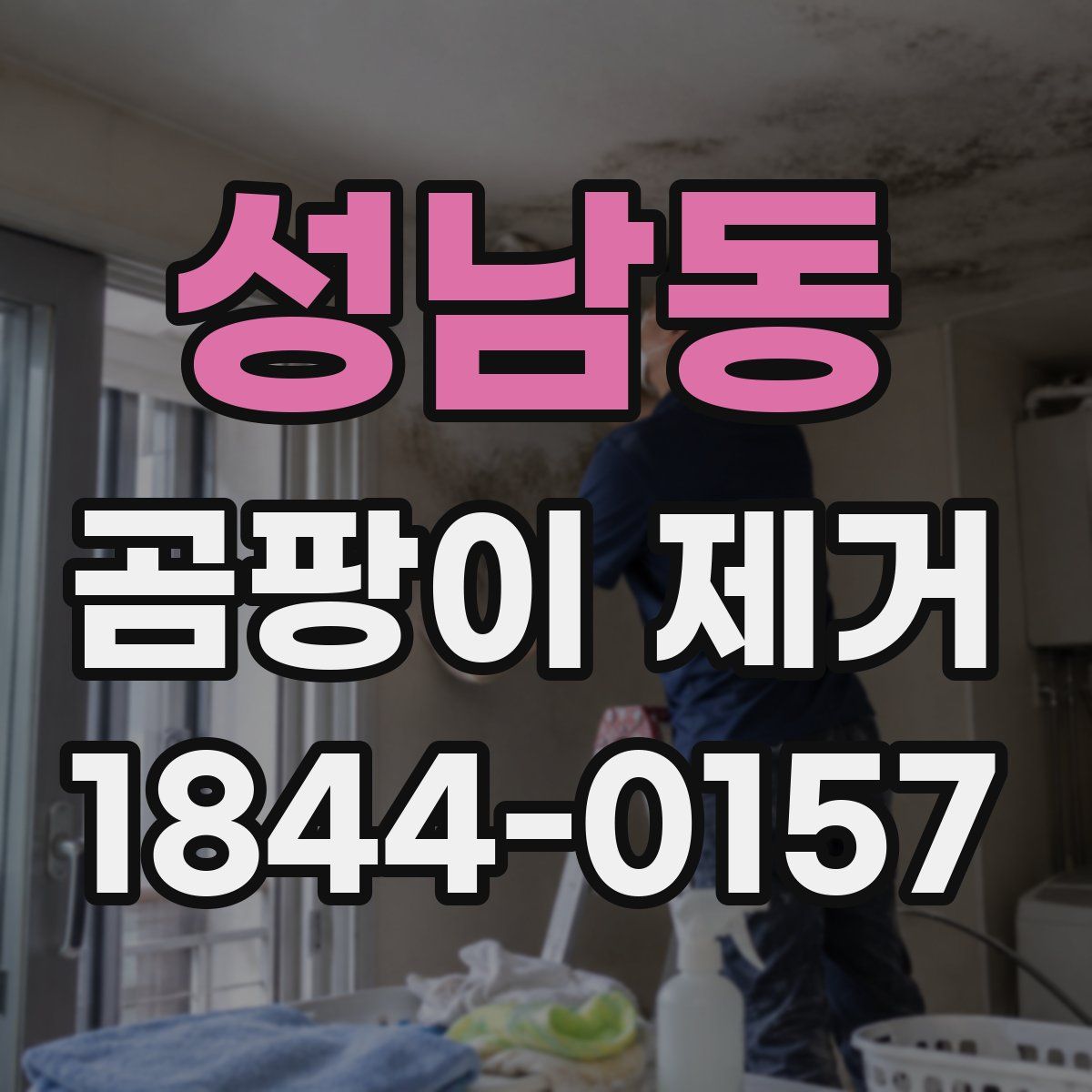 성남동 곰팡이 제거