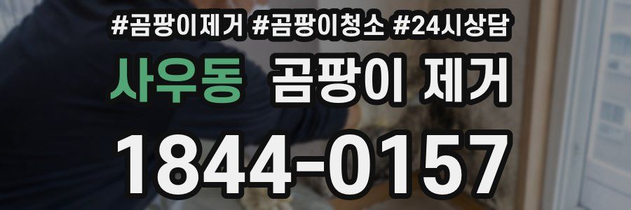사우동 곰팡이 제거