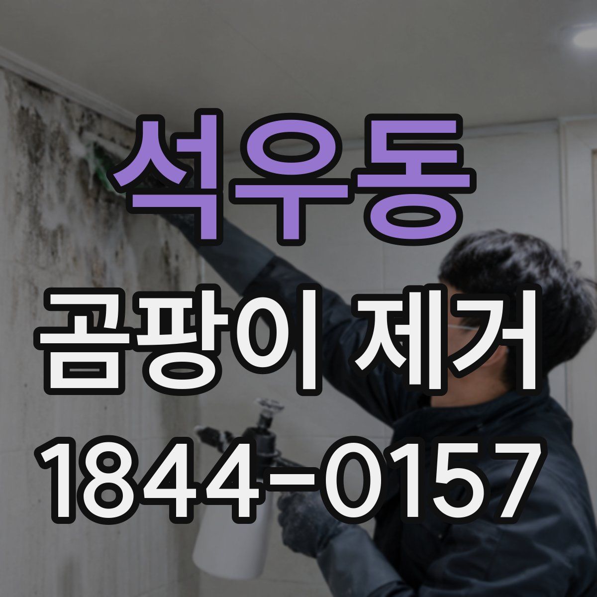 석우동 곰팡이 제거