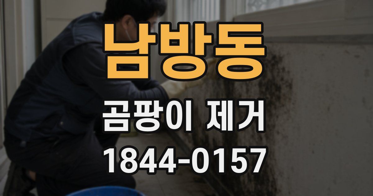 남방동 곰팡이 제거