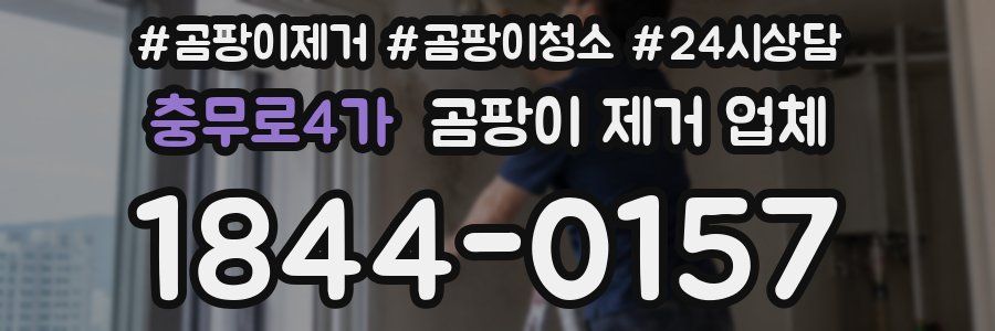 충무로4가 곰팡이 제거 업체
