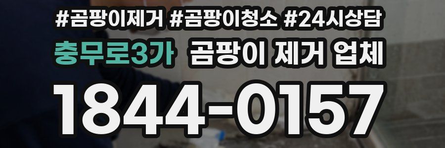충무로3가 곰팡이 제거 업체