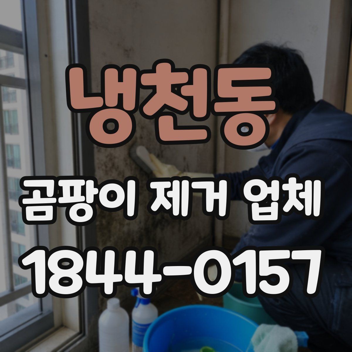 냉천동 곰팡이 제거 업체 창틀과 욕실 틈새에 생긴 오염 점검 포인트
