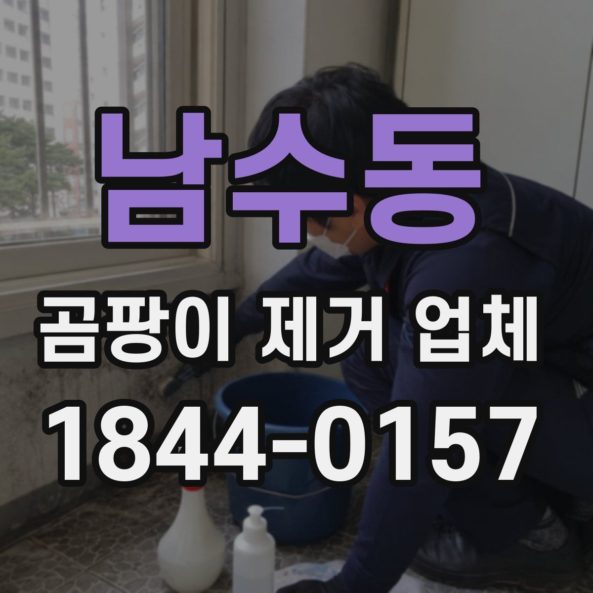 남수동 곰팡이 제거 업체