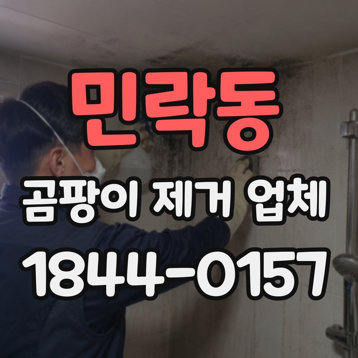 민락동 곰팡이 제거 업체
