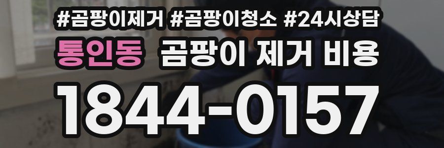 통인동 곰팡이 제거 비용