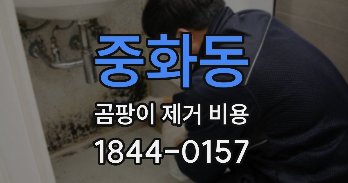 중화동 곰팡이 제거 비용