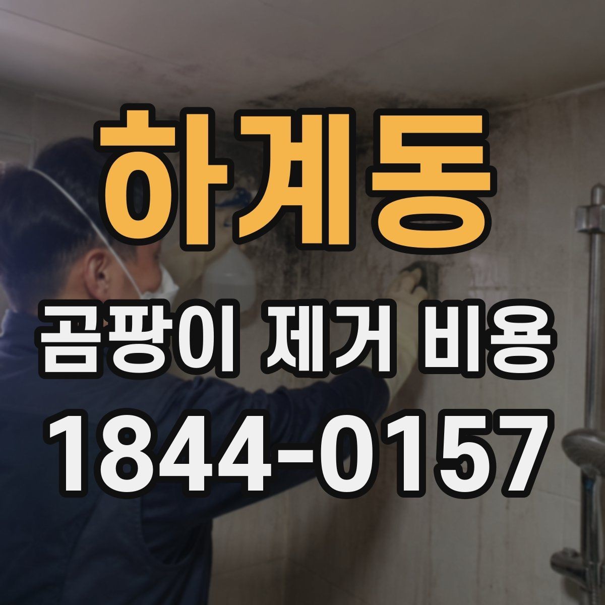 하계동 곰팡이 제거 비용 단열 보수까지 포함되는 경우