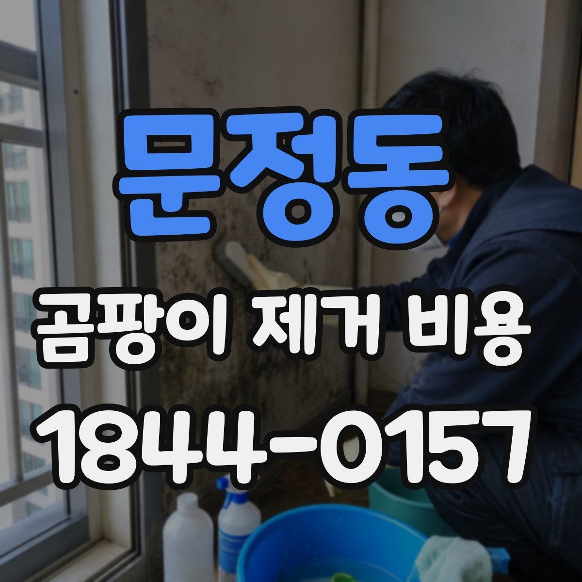 문정동 곰팡이 제거 비용 결로가 반복되는 집의 견적 포인트